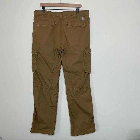 Carhartt Force Tappen Cargo Pants rip stop for Men in Yukon Size Waist 38 - Picture 5 of 9